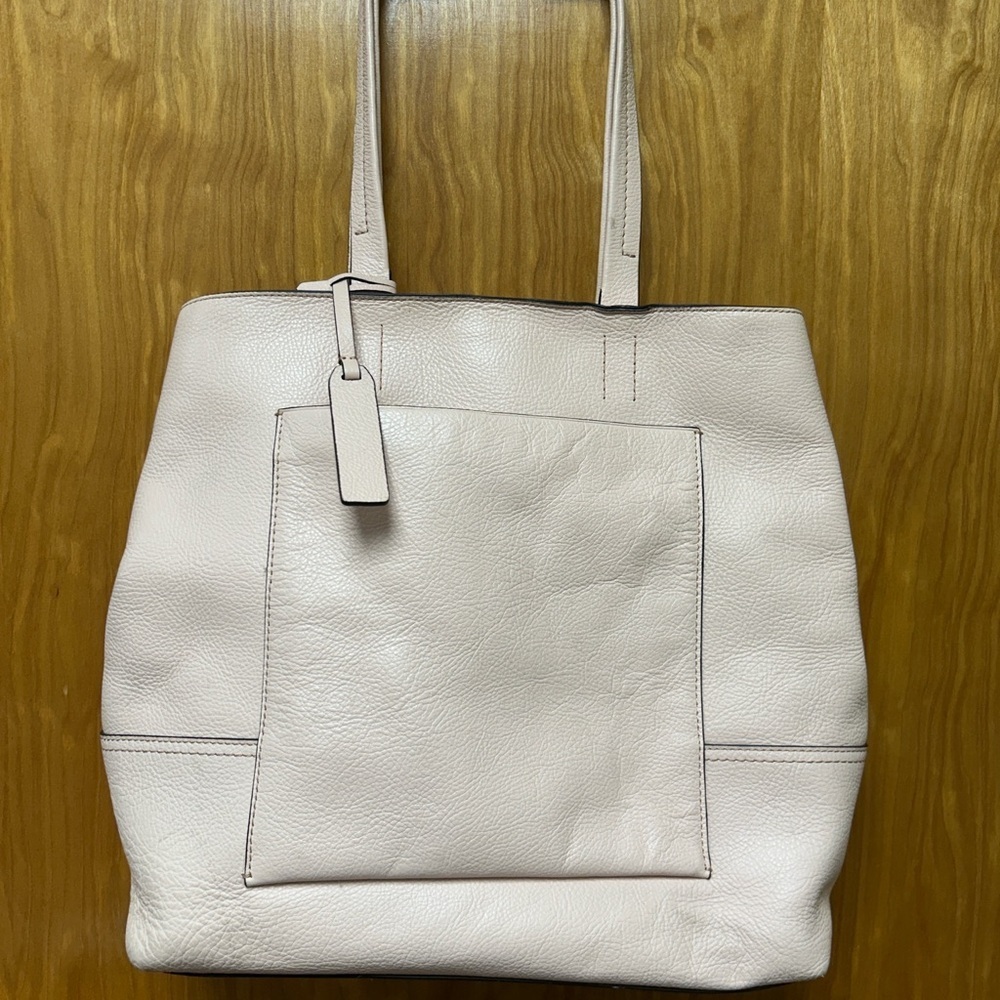 J. Crew Pink Tote Bag Structured Design